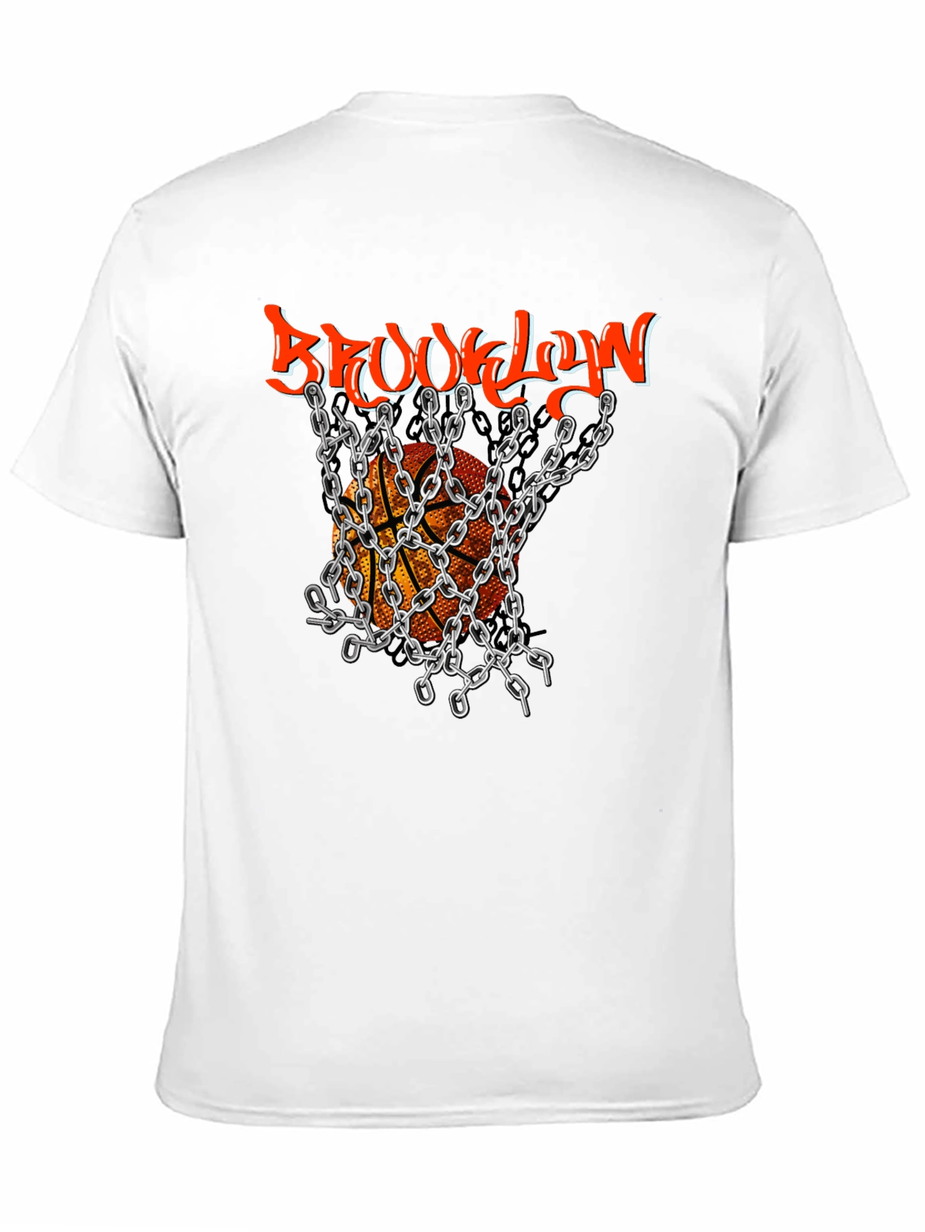 Brooklyn Basketball Graphic Tee - Stylish Mens T-Shirt