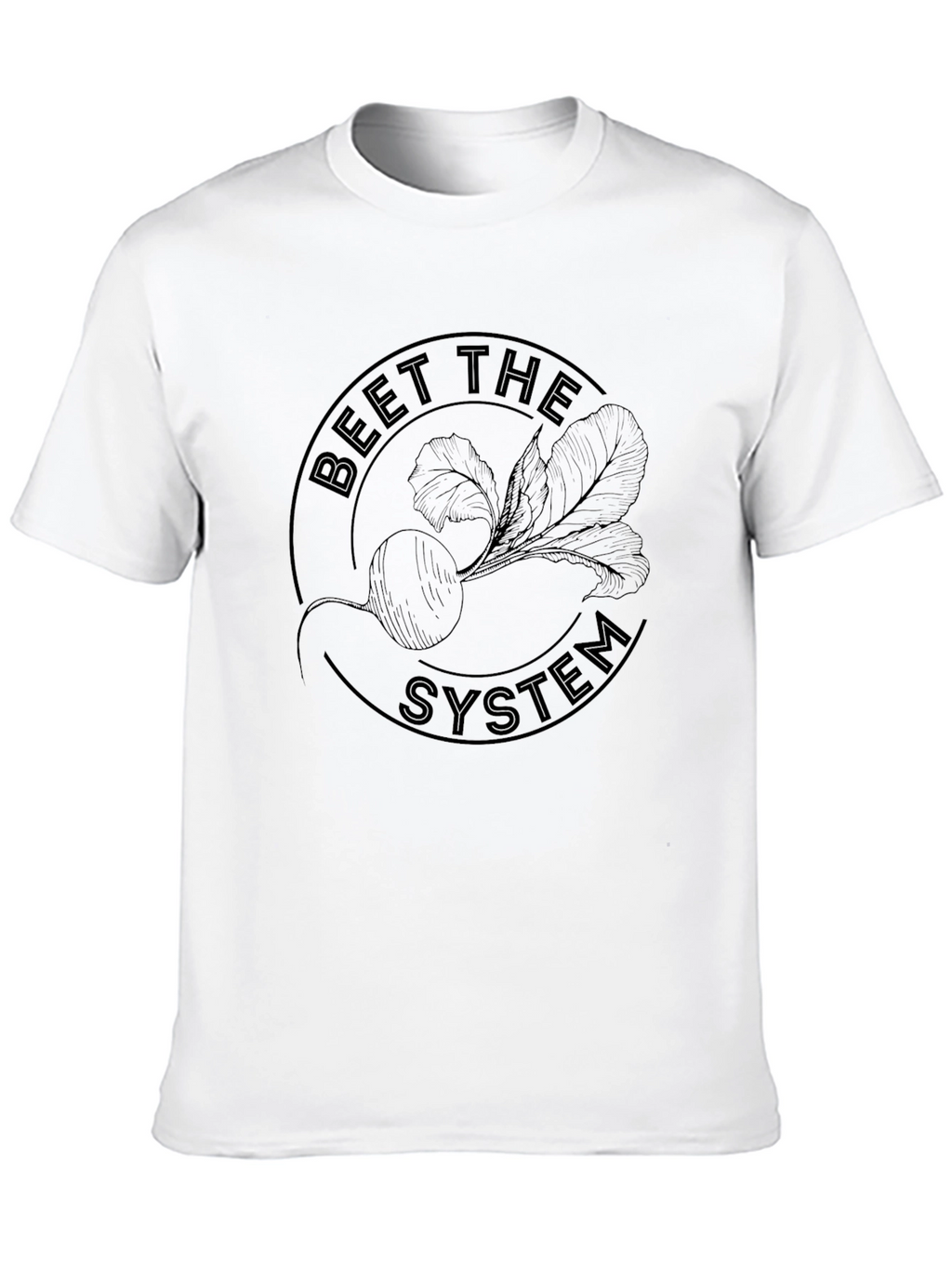 Beet The System Graphic Tee