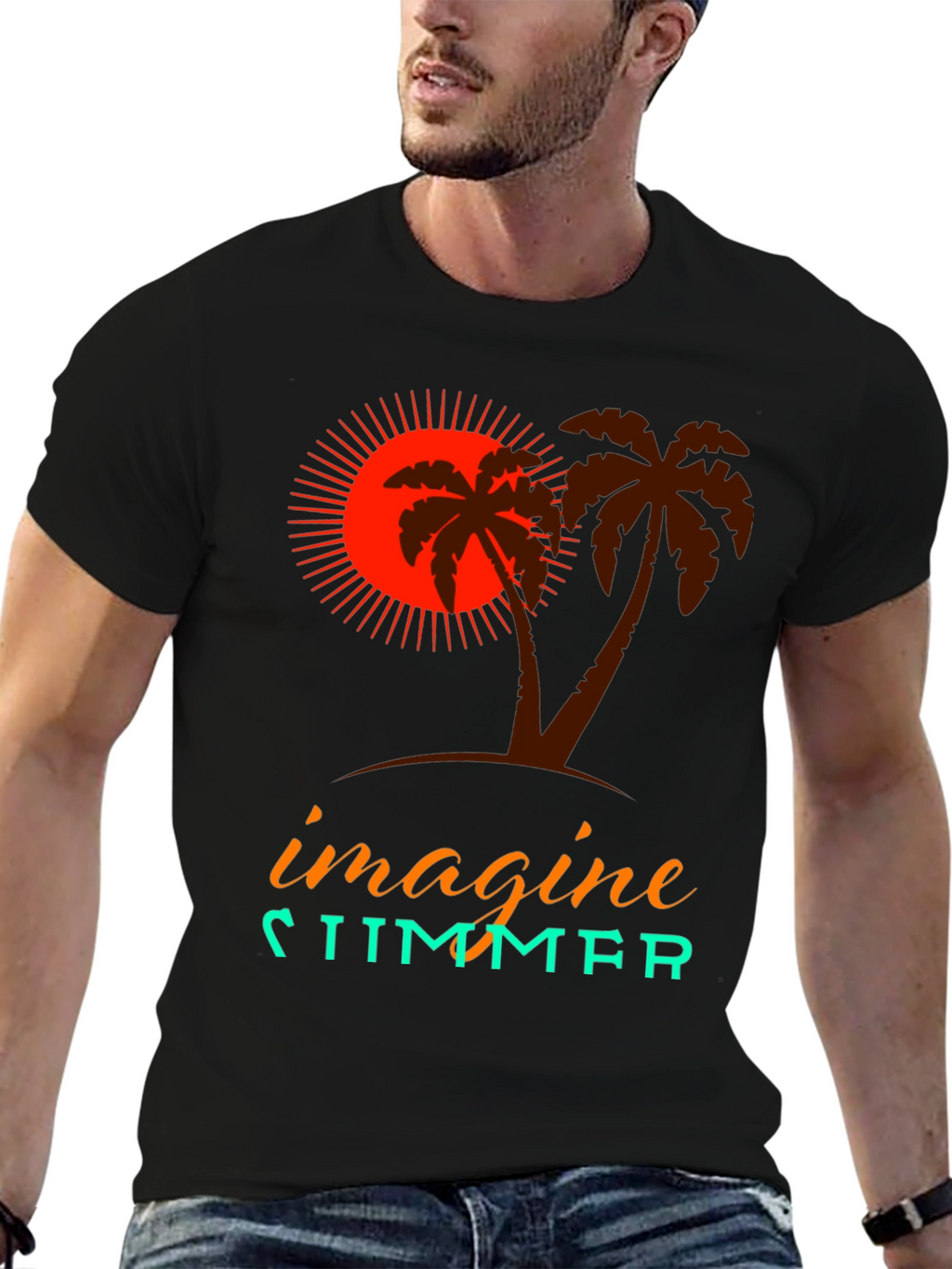 Imagine Summer Graphic Tee