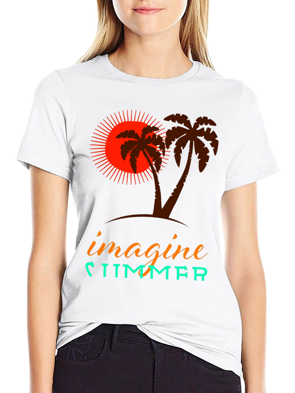 Imagine Summer Graphic Tee