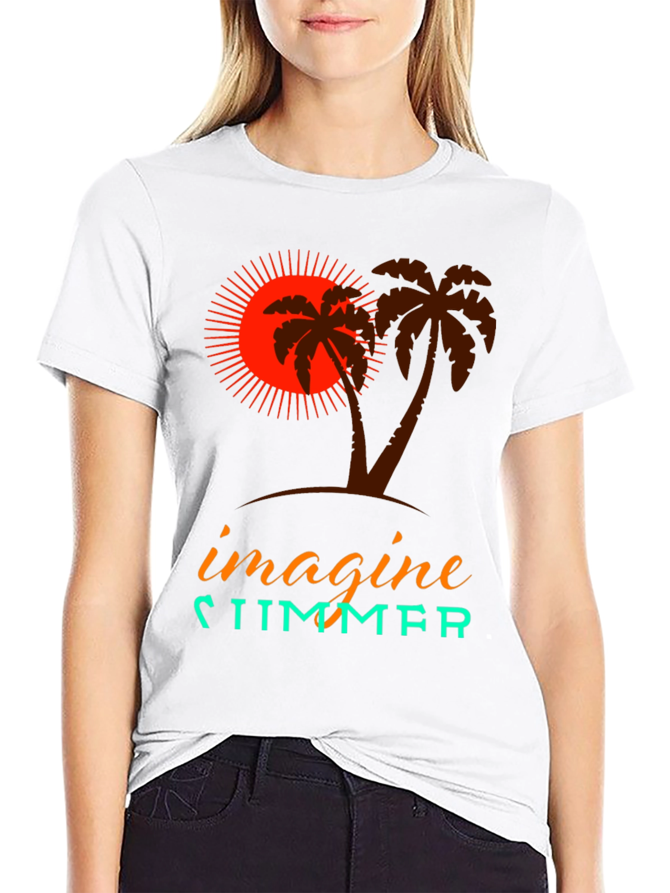 Imagine Summer Graphic Tee