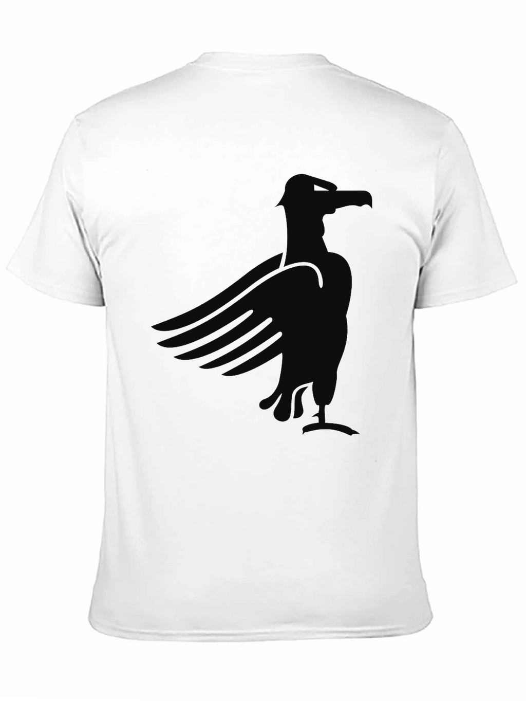 Black Eagle Graphic Tee - Mens Casual Shirt