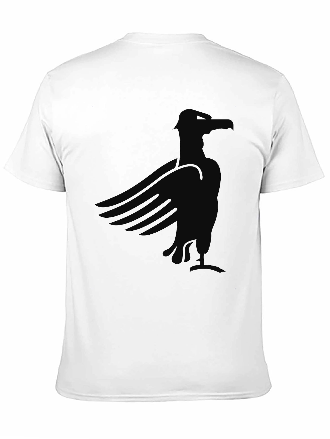 Black Eagle Graphic Tee - Mens Casual Shirt
