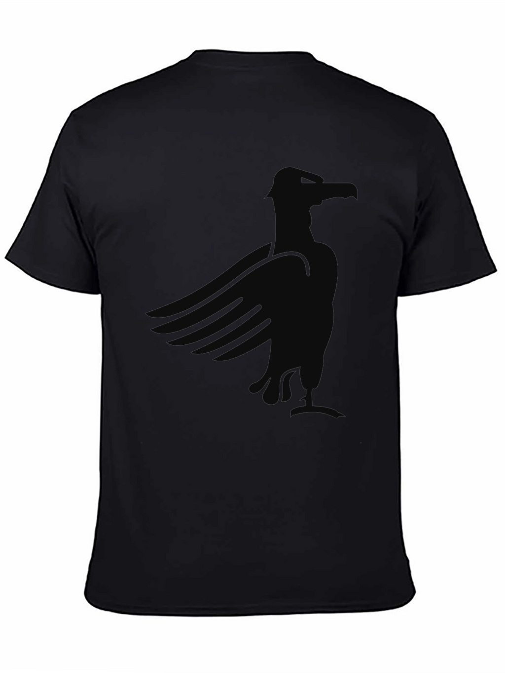 Black Eagle Graphic Tee - Mens Casual Shirt