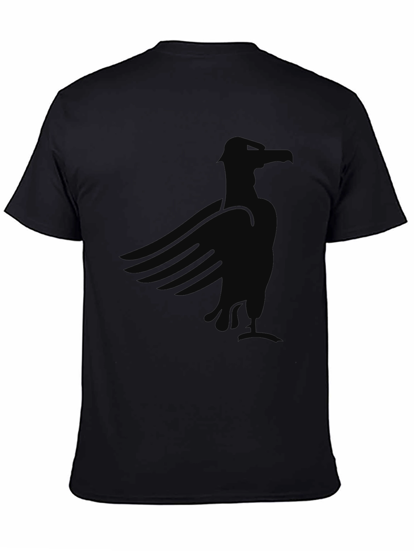 Black Eagle Graphic Tee - Mens Casual Shirt