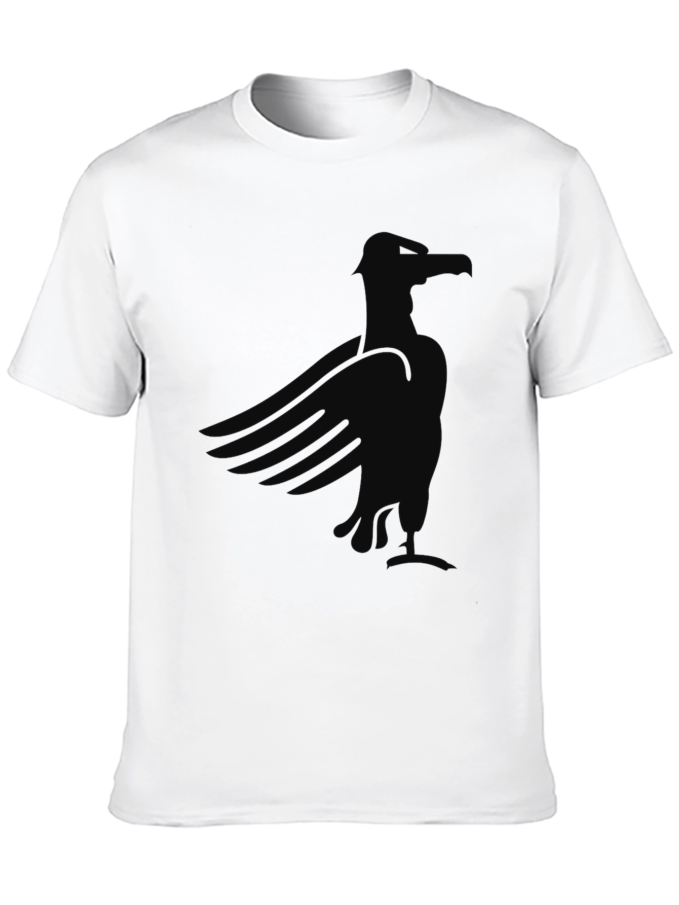 Black Eagle Graphic Tee - Mens Casual Shirt