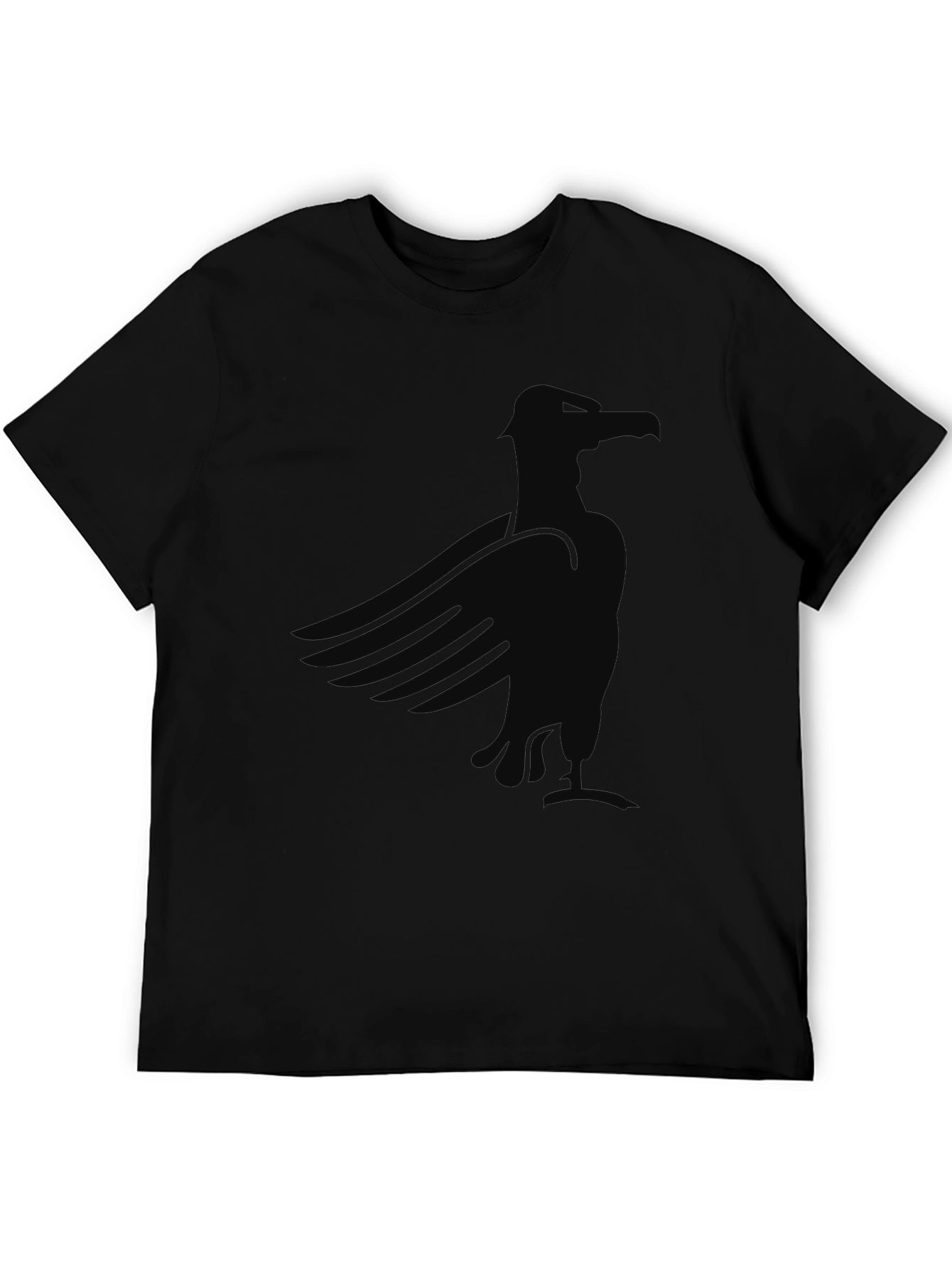 Black Eagle Graphic Tee - Mens Casual Shirt
