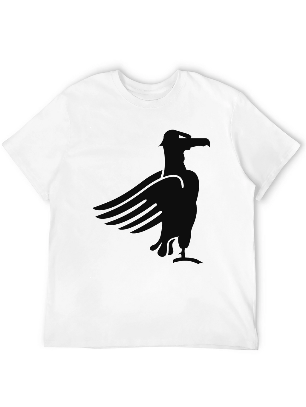 Black Eagle Graphic Tee - Mens Casual Shirt