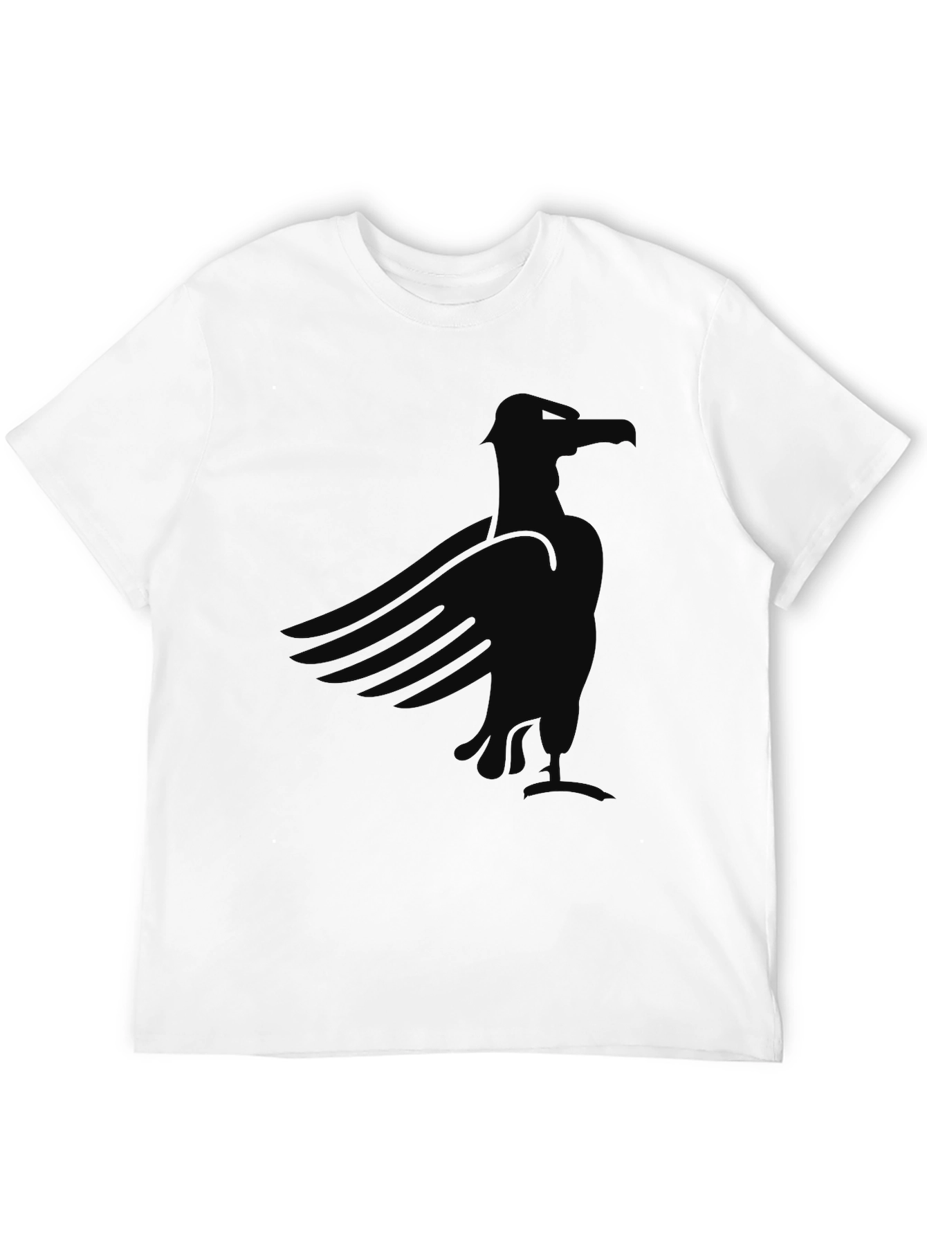 Black Eagle Graphic Tee - Mens Casual Shirt