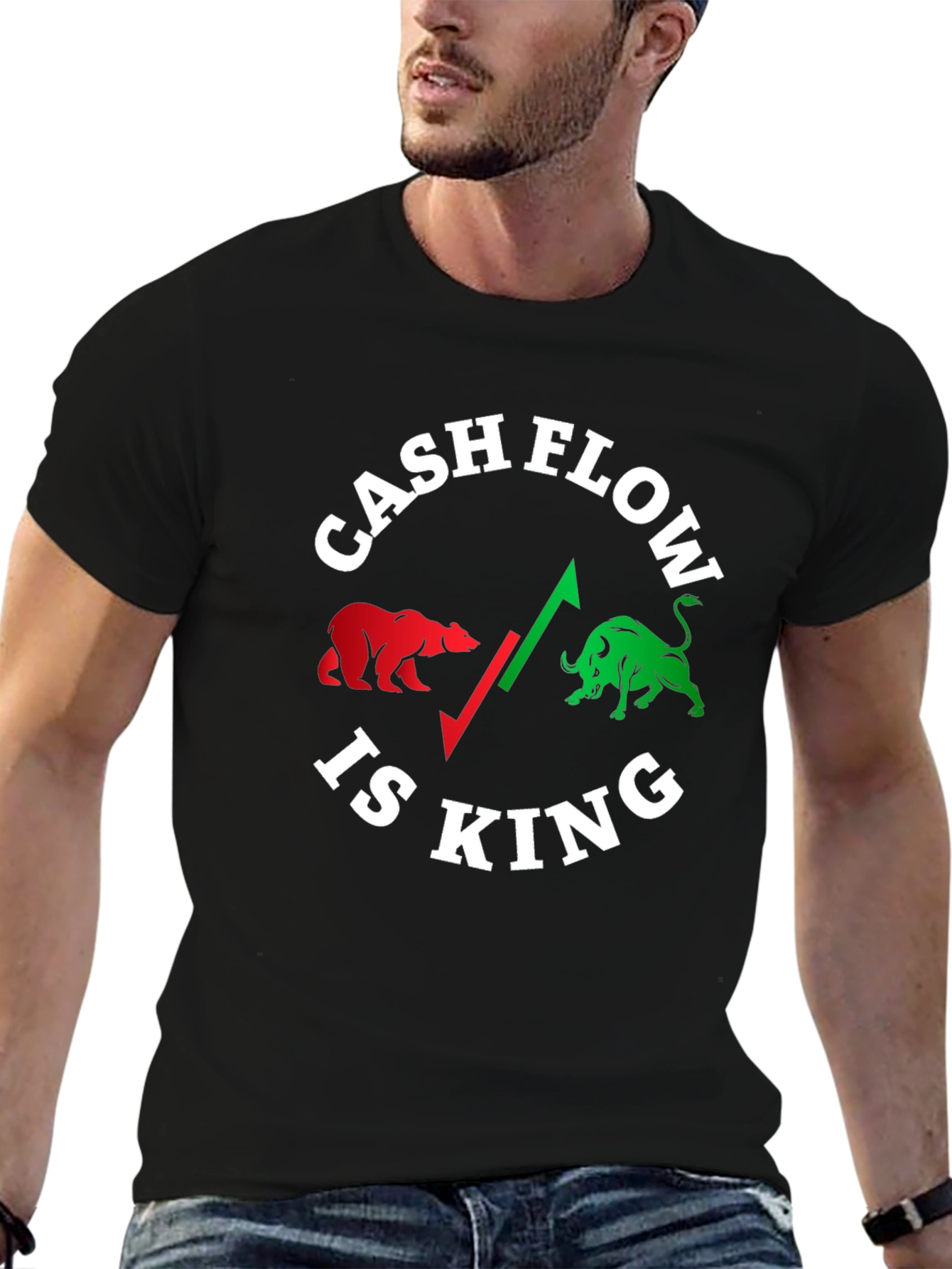 Cash Flow Is King Graphic T-Shirt