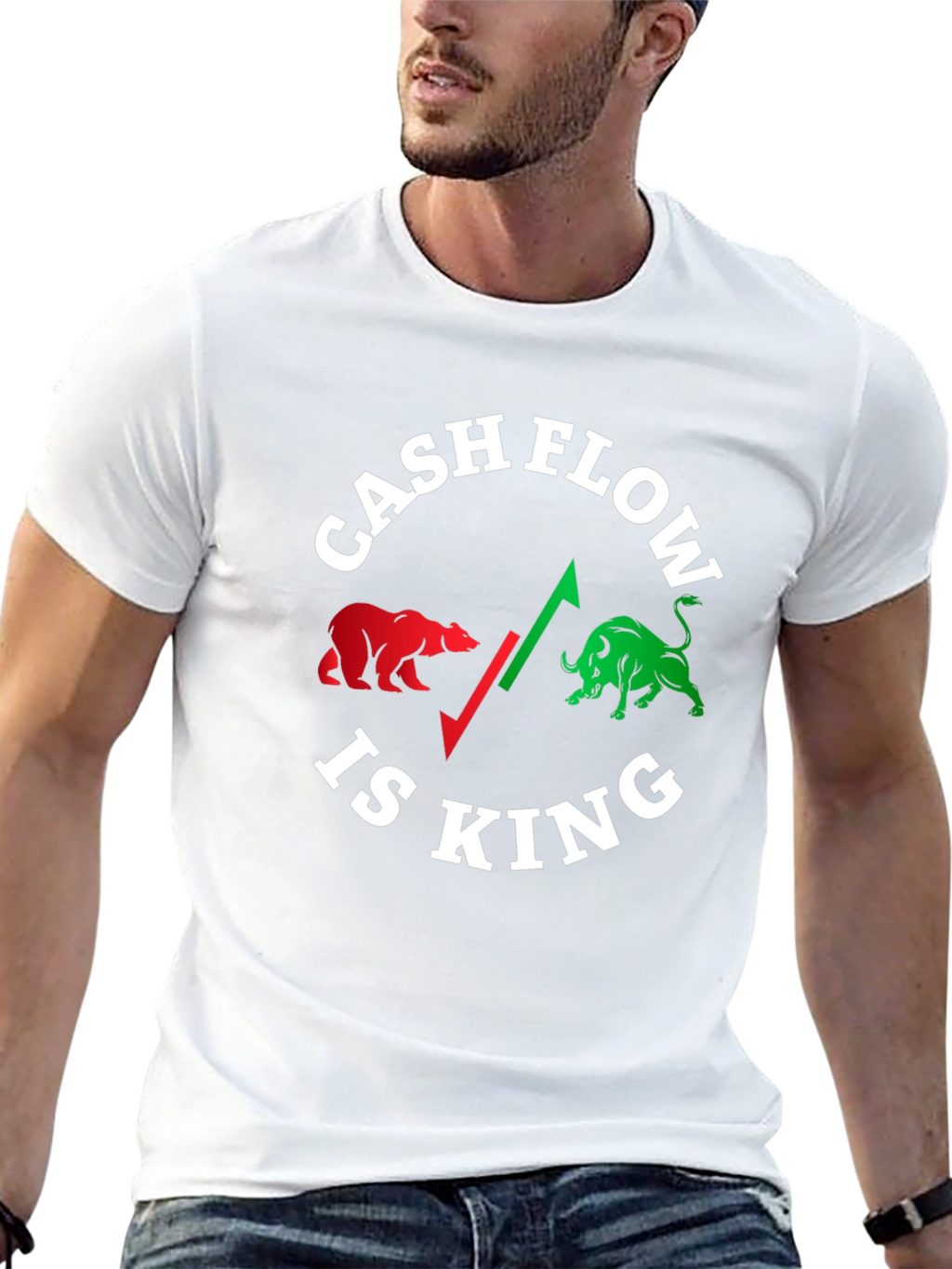 Cash Flow Is King Graphic T-Shirt