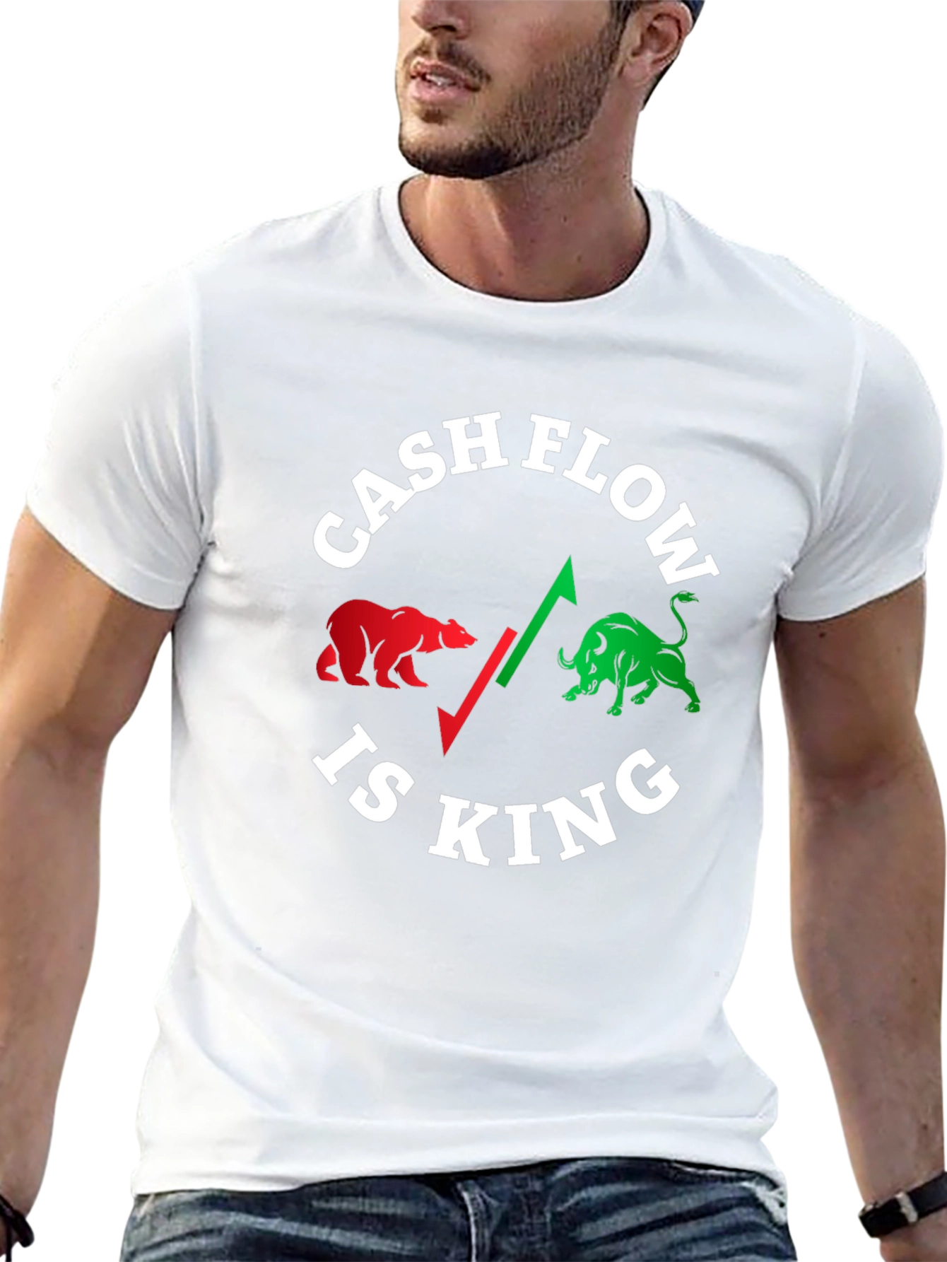 Cash Flow Is King Graphic T-Shirt