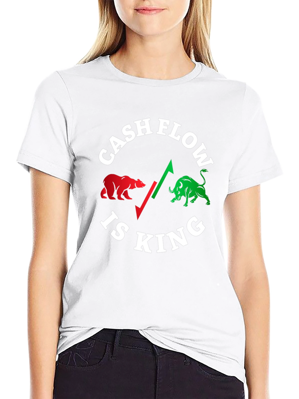 Cash Flow Is King Graphic T-Shirt