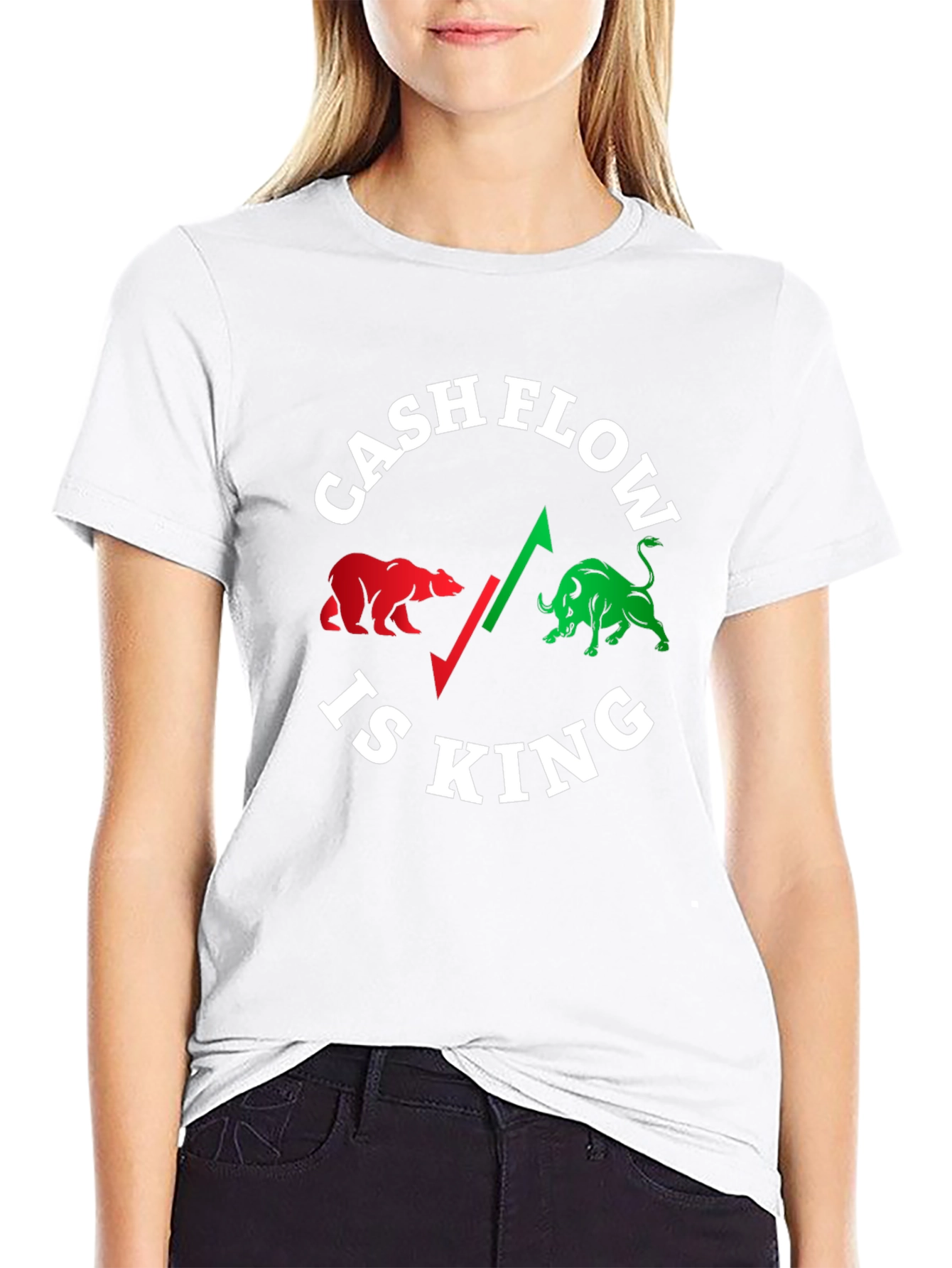 Cash Flow Is King Graphic T-Shirt
