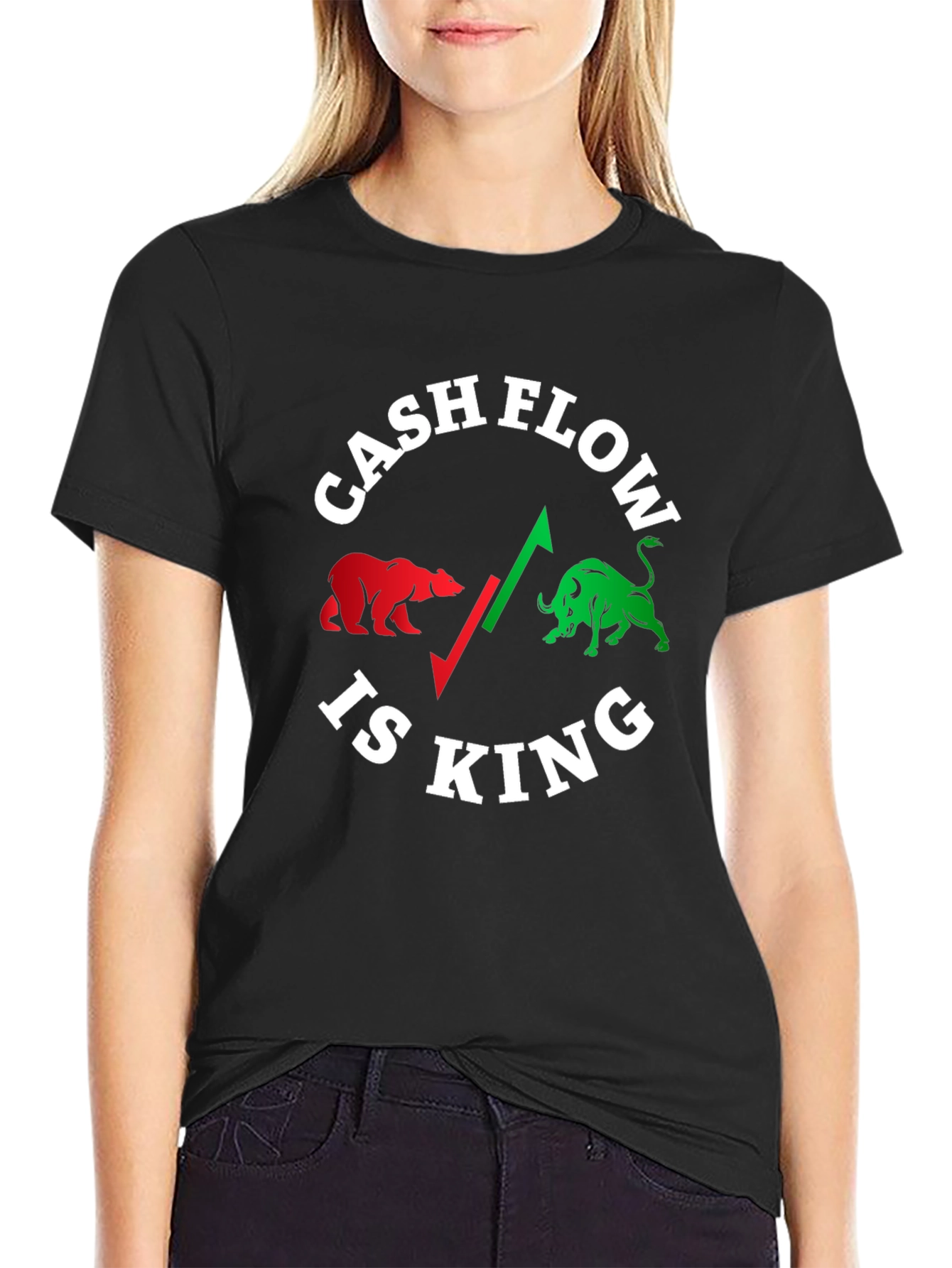 Cash Flow Is King Graphic T-Shirt