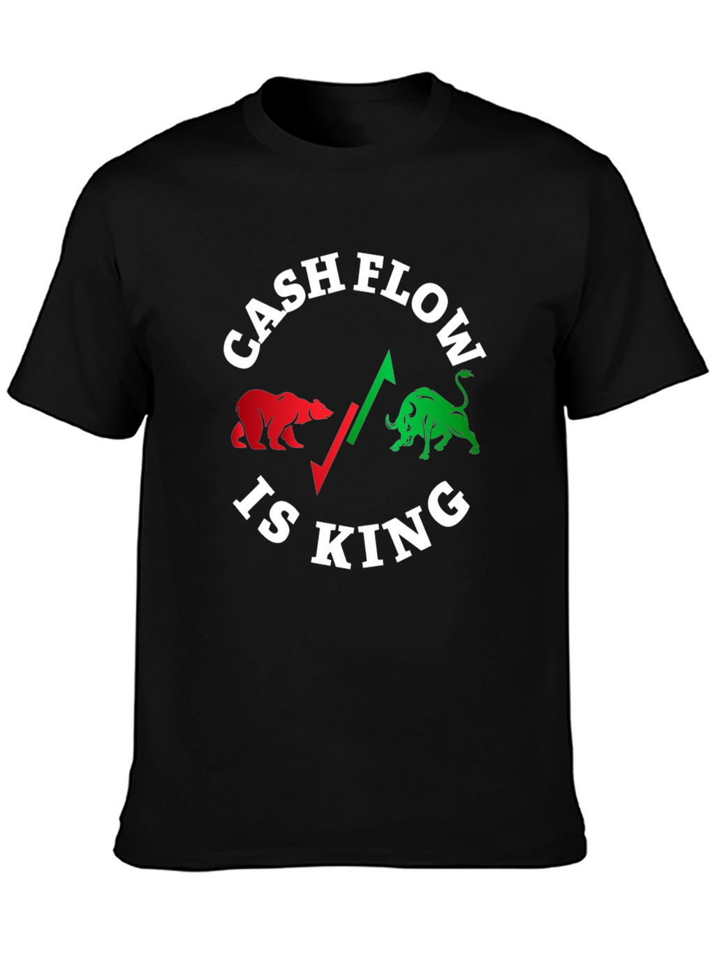 Cash Flow Is King Graphic T-Shirt