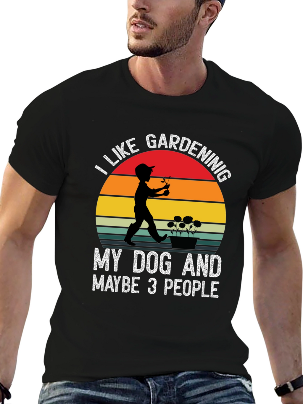Gardening Dog Lover T-Shirt