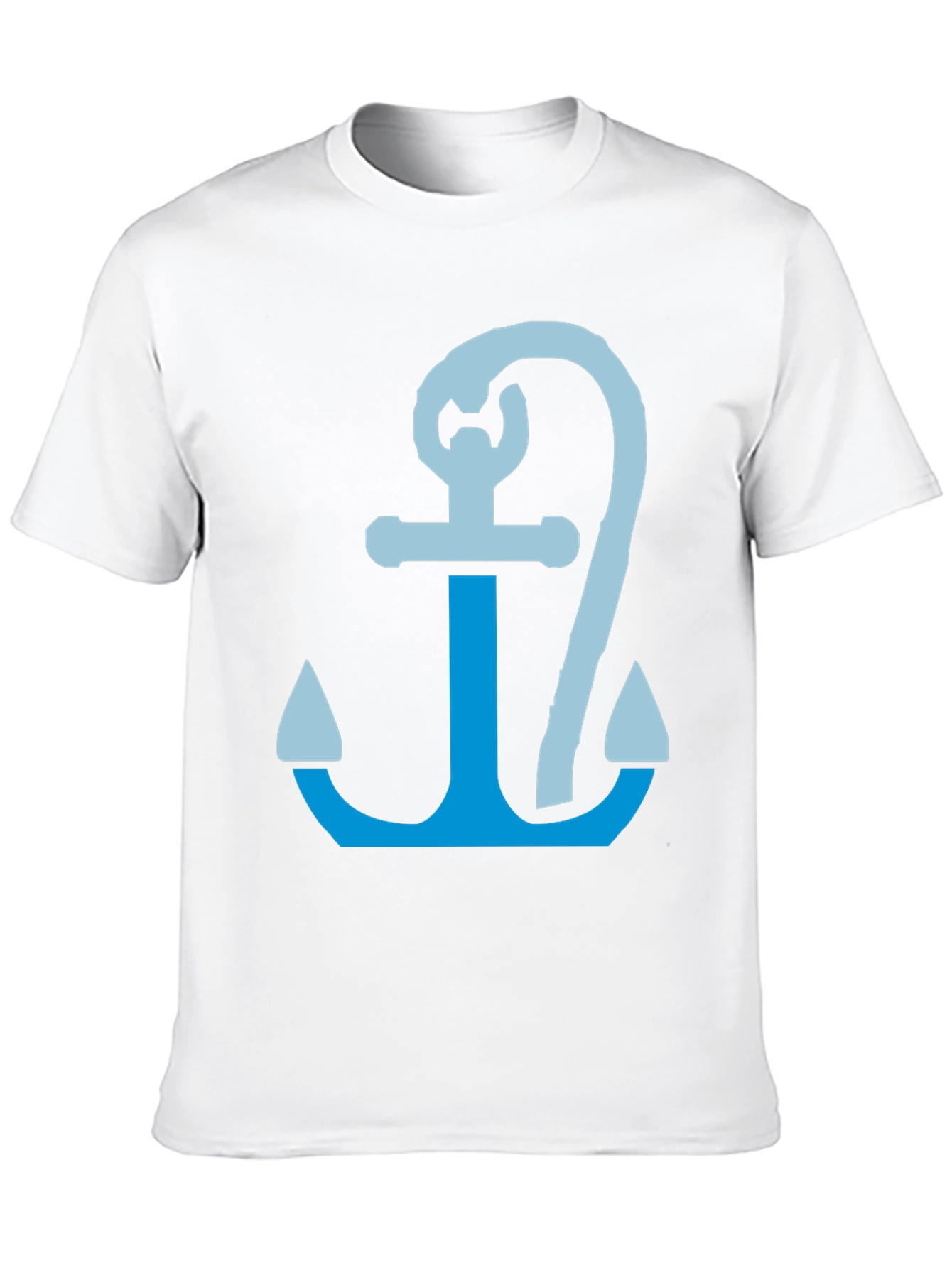 Anchor Graphic Tee - Nautical Style