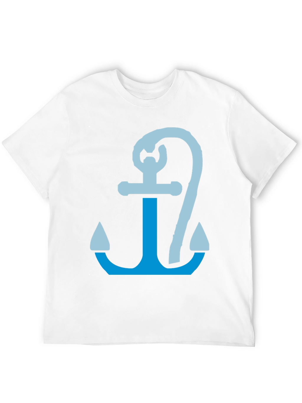 Anchor Graphic Tee - Nautical Style
