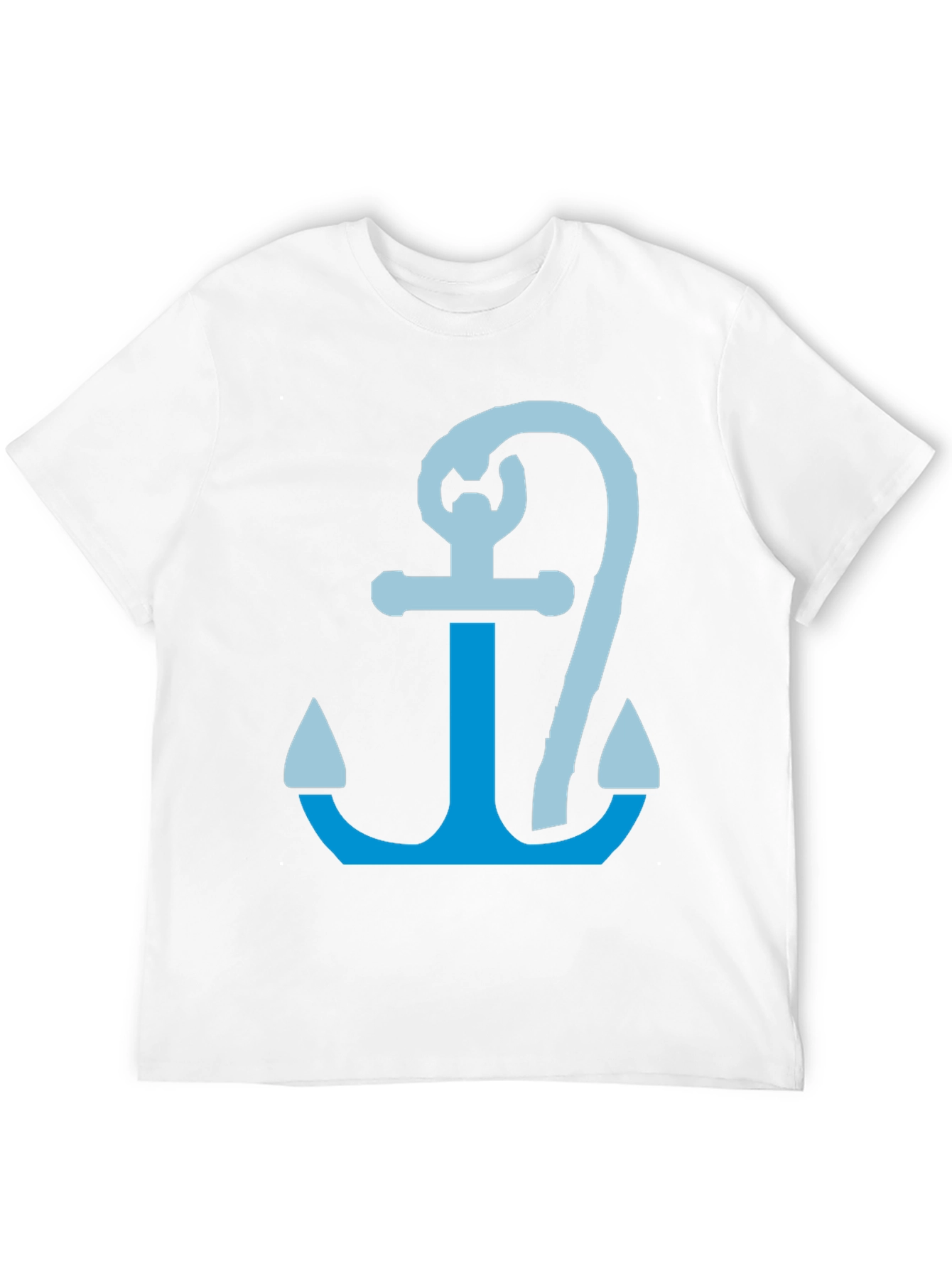 Anchor Graphic Tee - Nautical Style