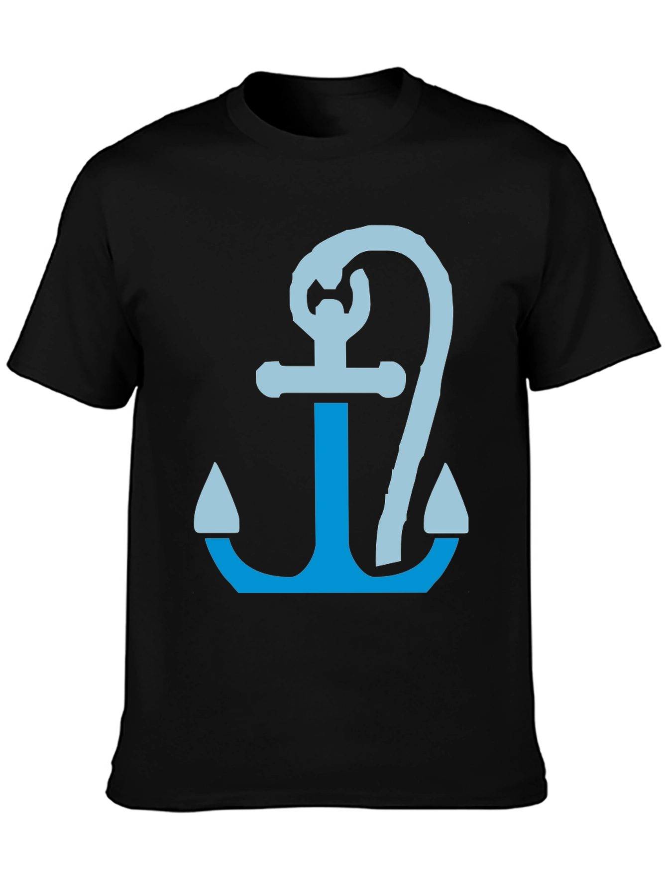 Anchor Graphic Tee - Nautical Style