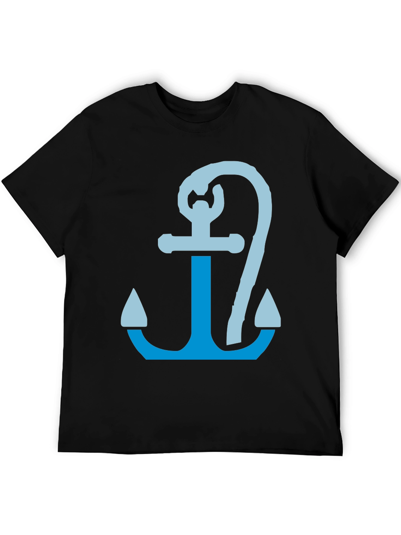 Anchor Graphic Tee - Nautical Style