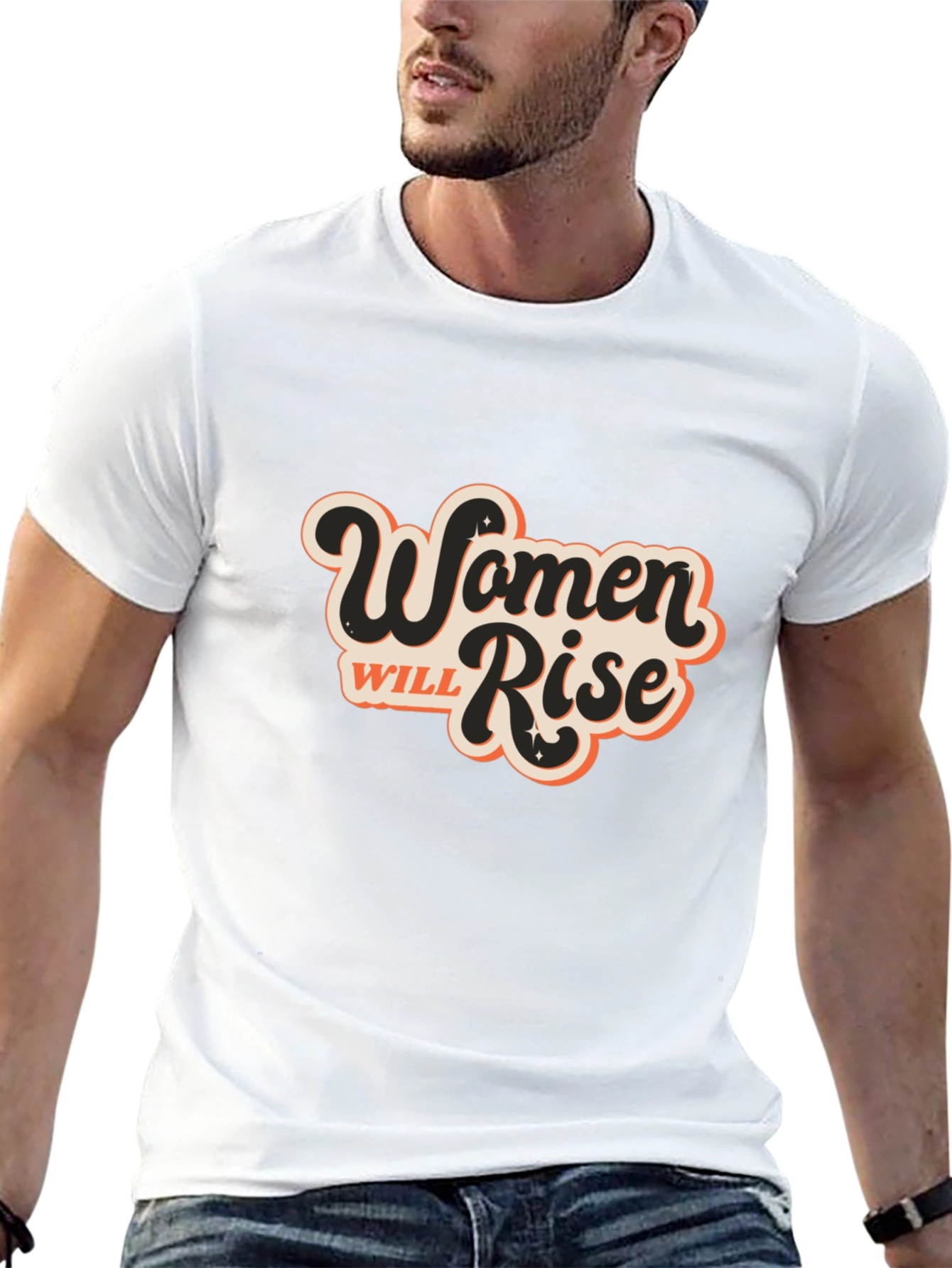 Women Will Rise Graphic T-Shirt - Black