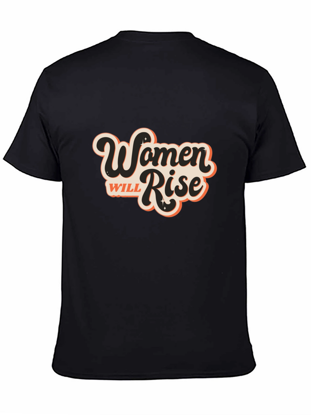 Women Will Rise Graphic T-Shirt - Black
