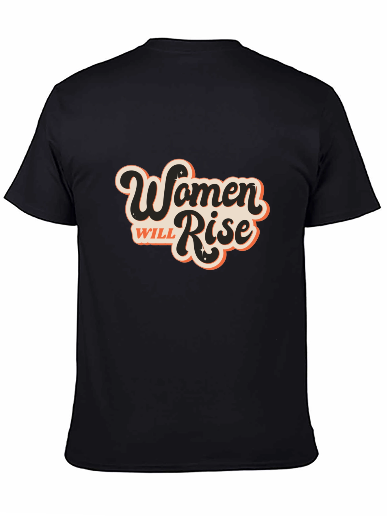 Women Will Rise Graphic T-Shirt - Black