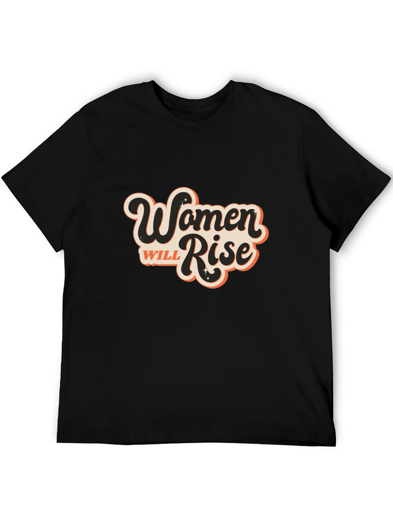 Women Will Rise Graphic T-Shirt - Black