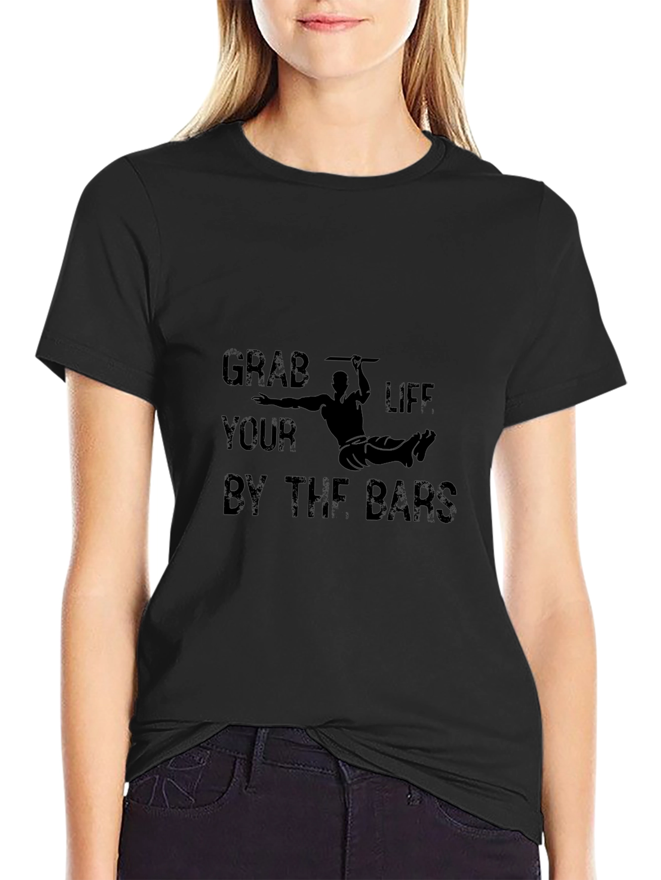 Grab Life By The Bars Graphic T-Shirt