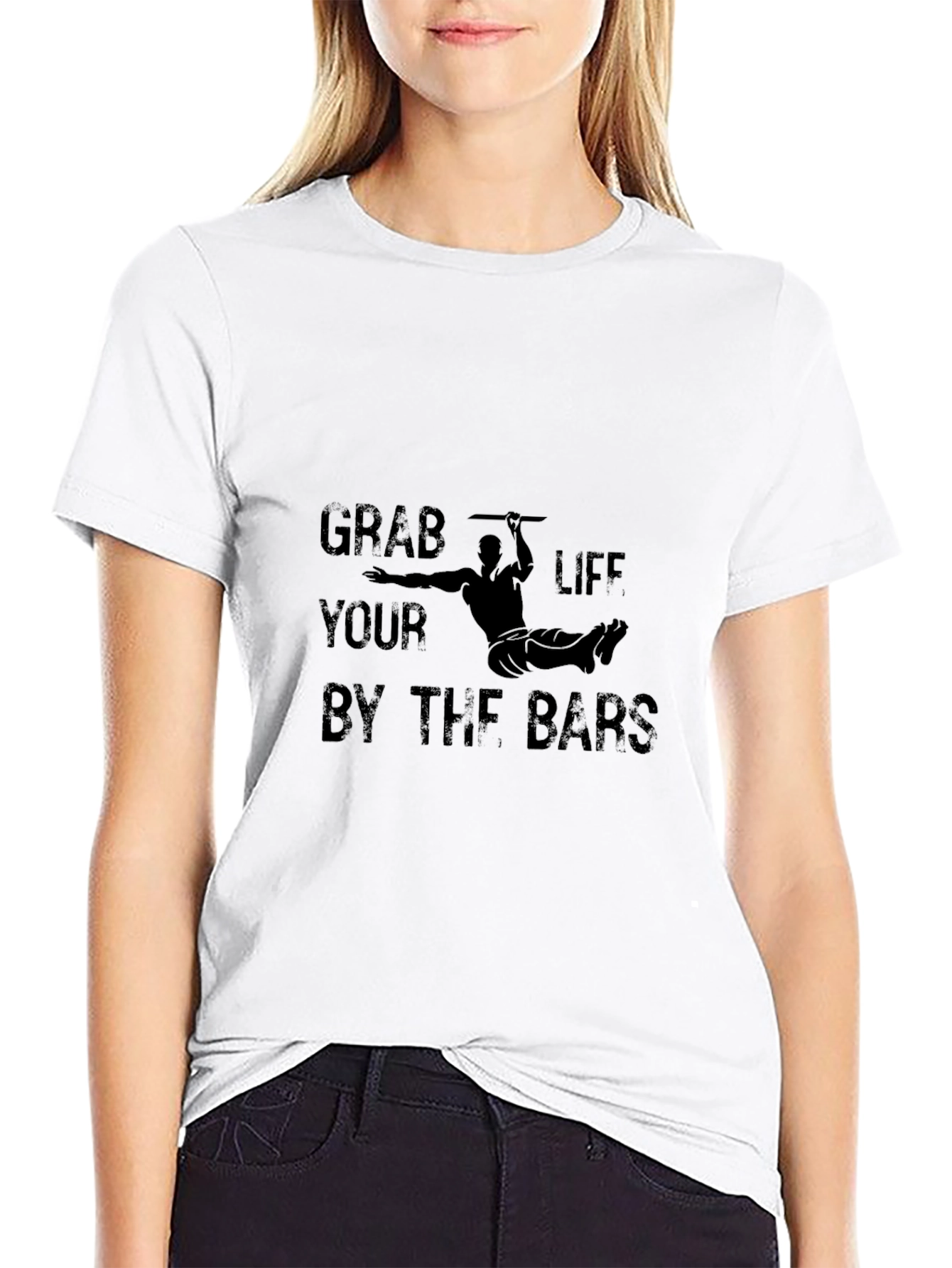 Grab Life By The Bars Graphic T-Shirt