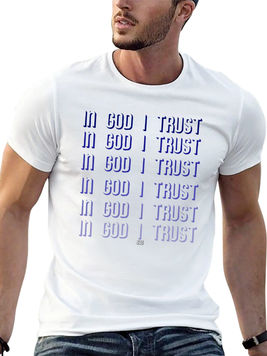 In God I Trust Graphic Tee - Christian T-Shirt