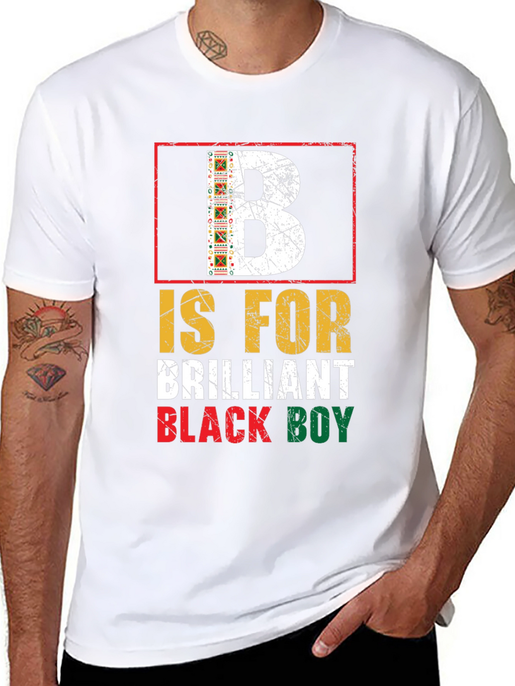 Brilliant Black Boy Graphic T-Shirt