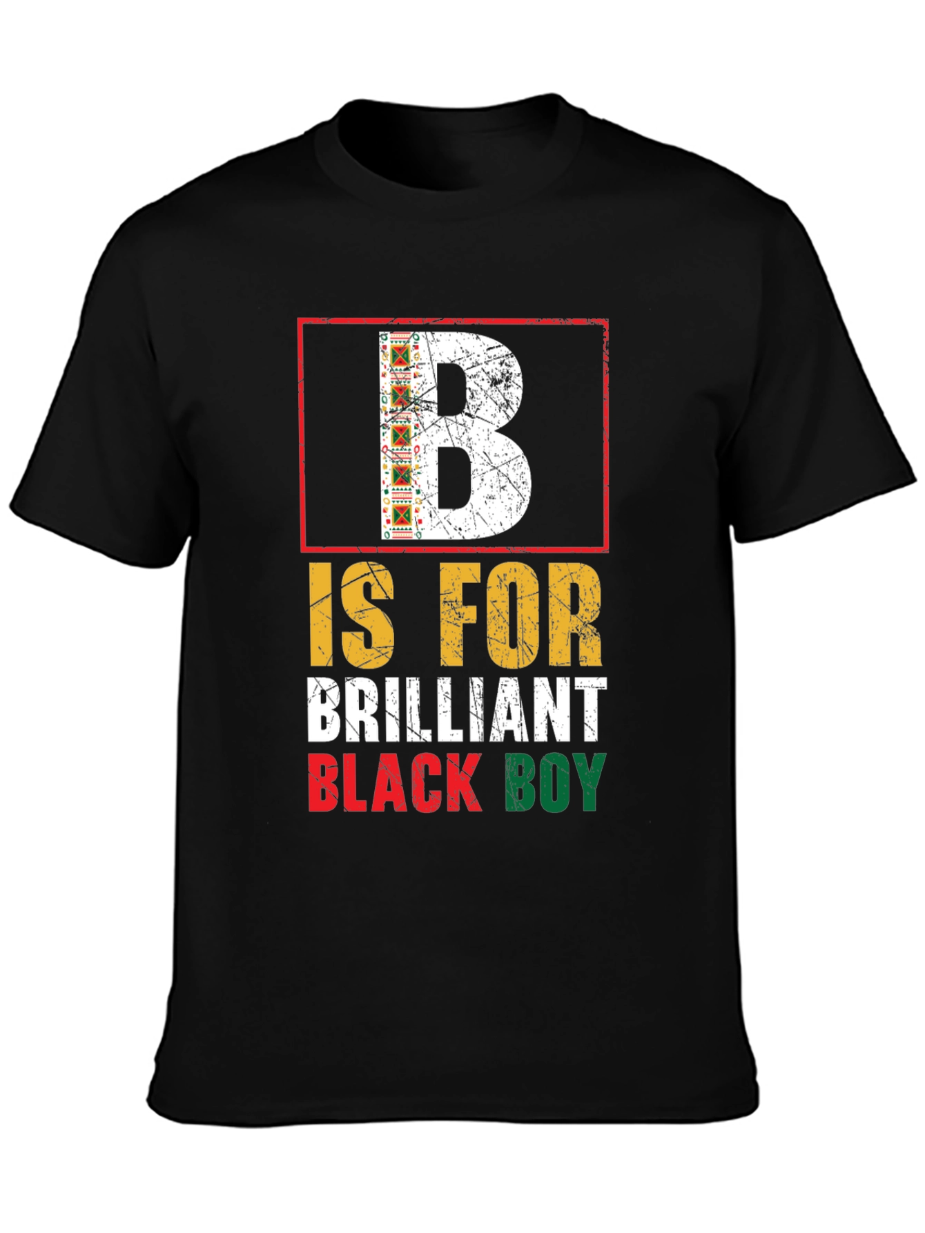 Brilliant Black Boy Graphic T-Shirt