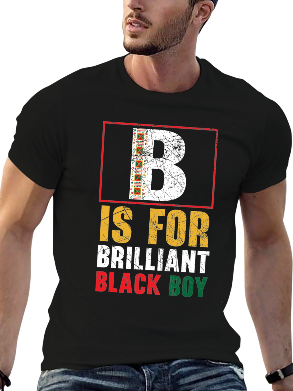 Brilliant Black Boy Graphic T-Shirt
