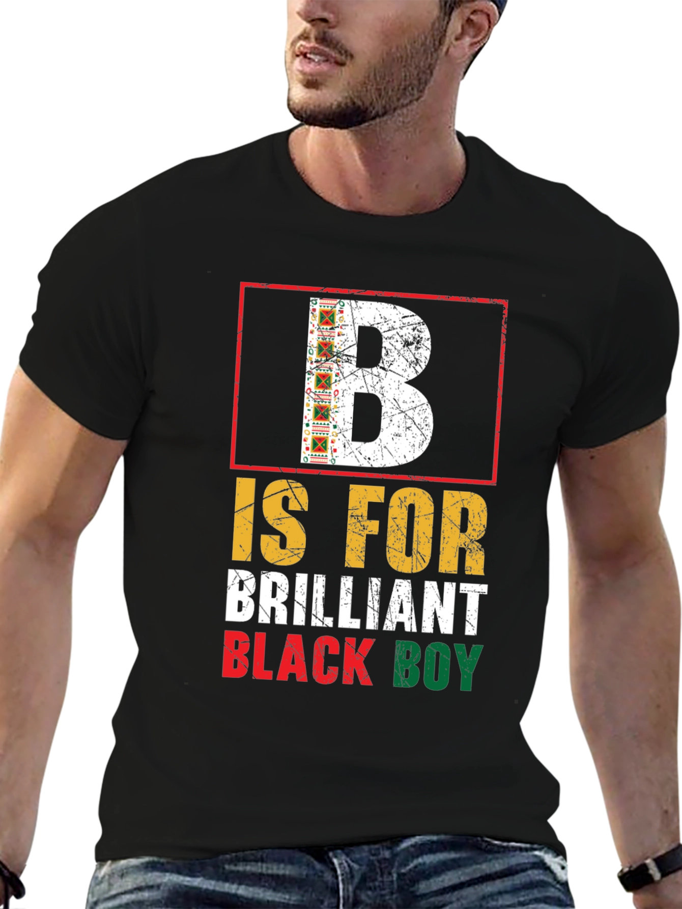 Brilliant Black Boy Graphic T-Shirt