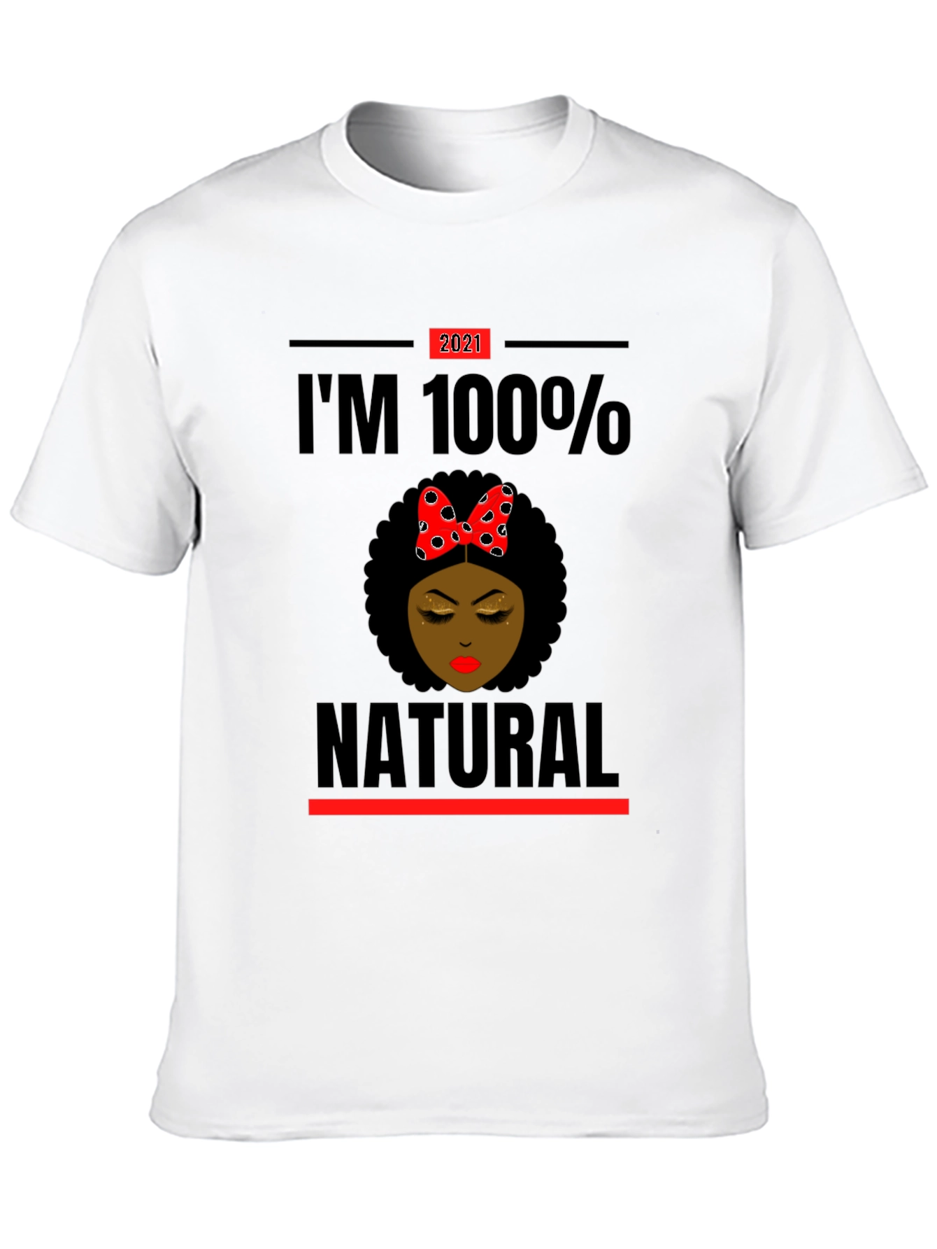 Im 100% Natural Afro T-Shirt
