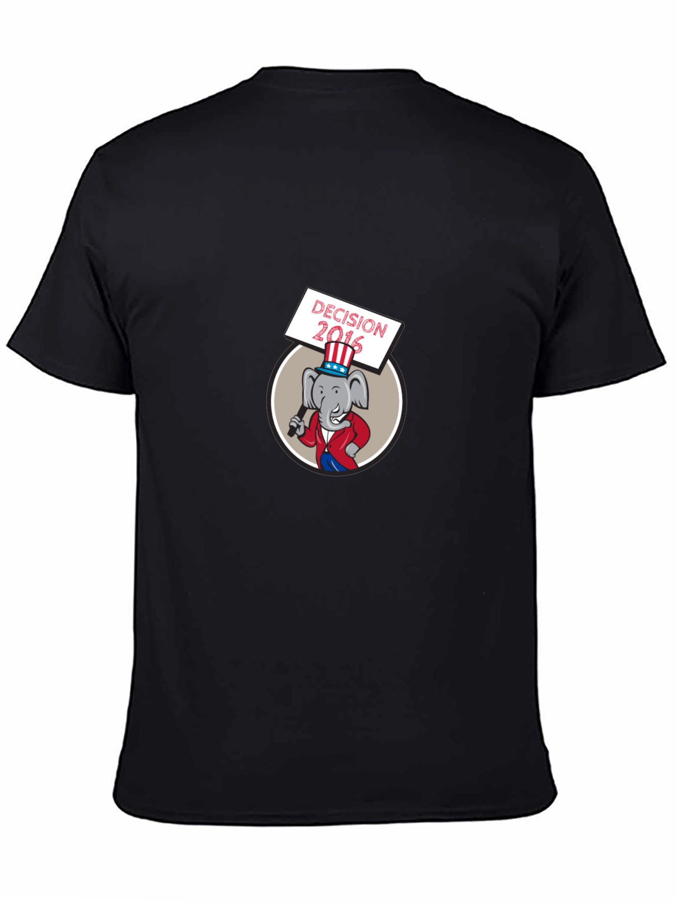 Decision 2016 Cartoon Elephant T-Shirt