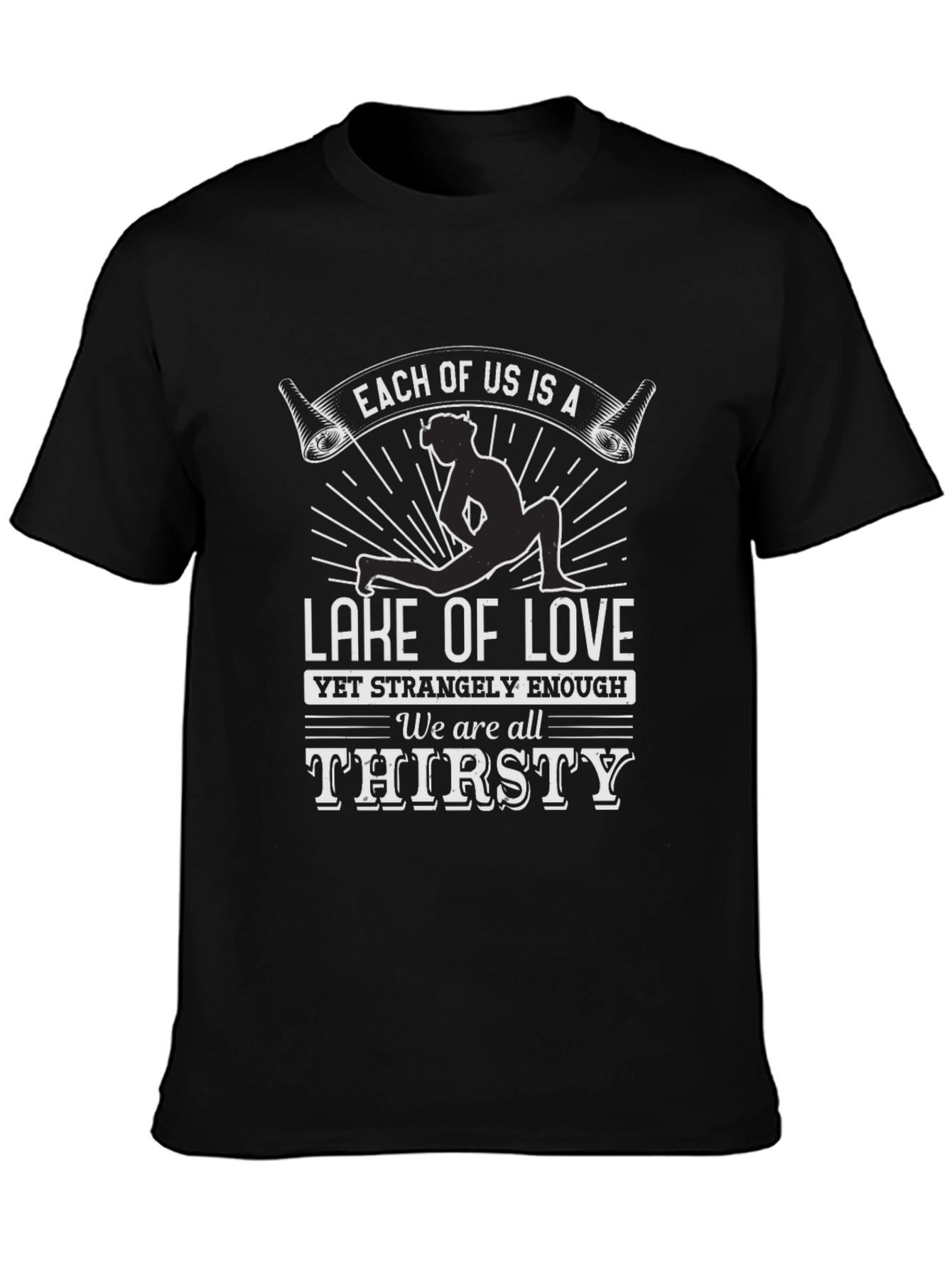 Lake of Love Graphic Tee - Unique Design