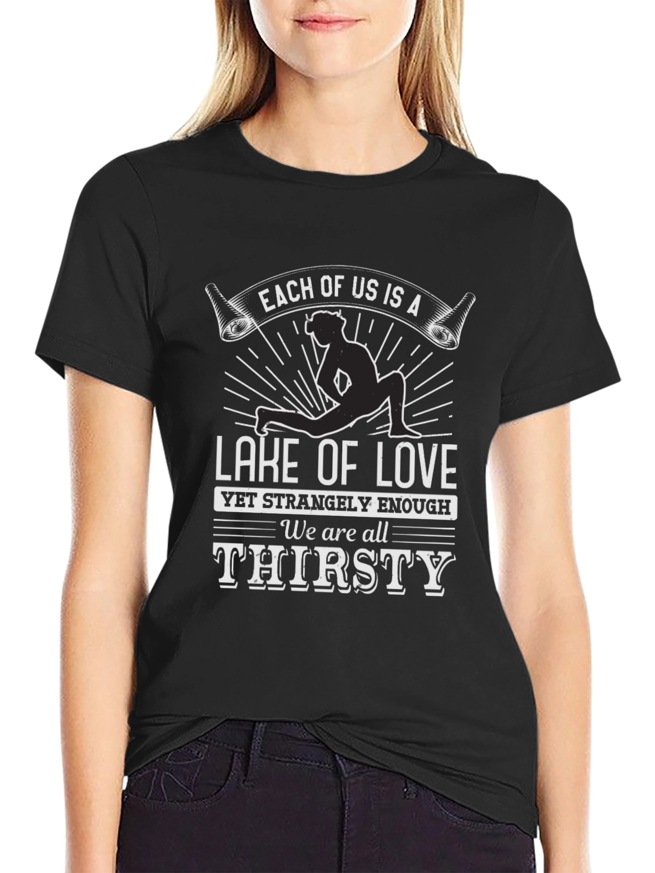Lake of Love Graphic Tee - Unique Design