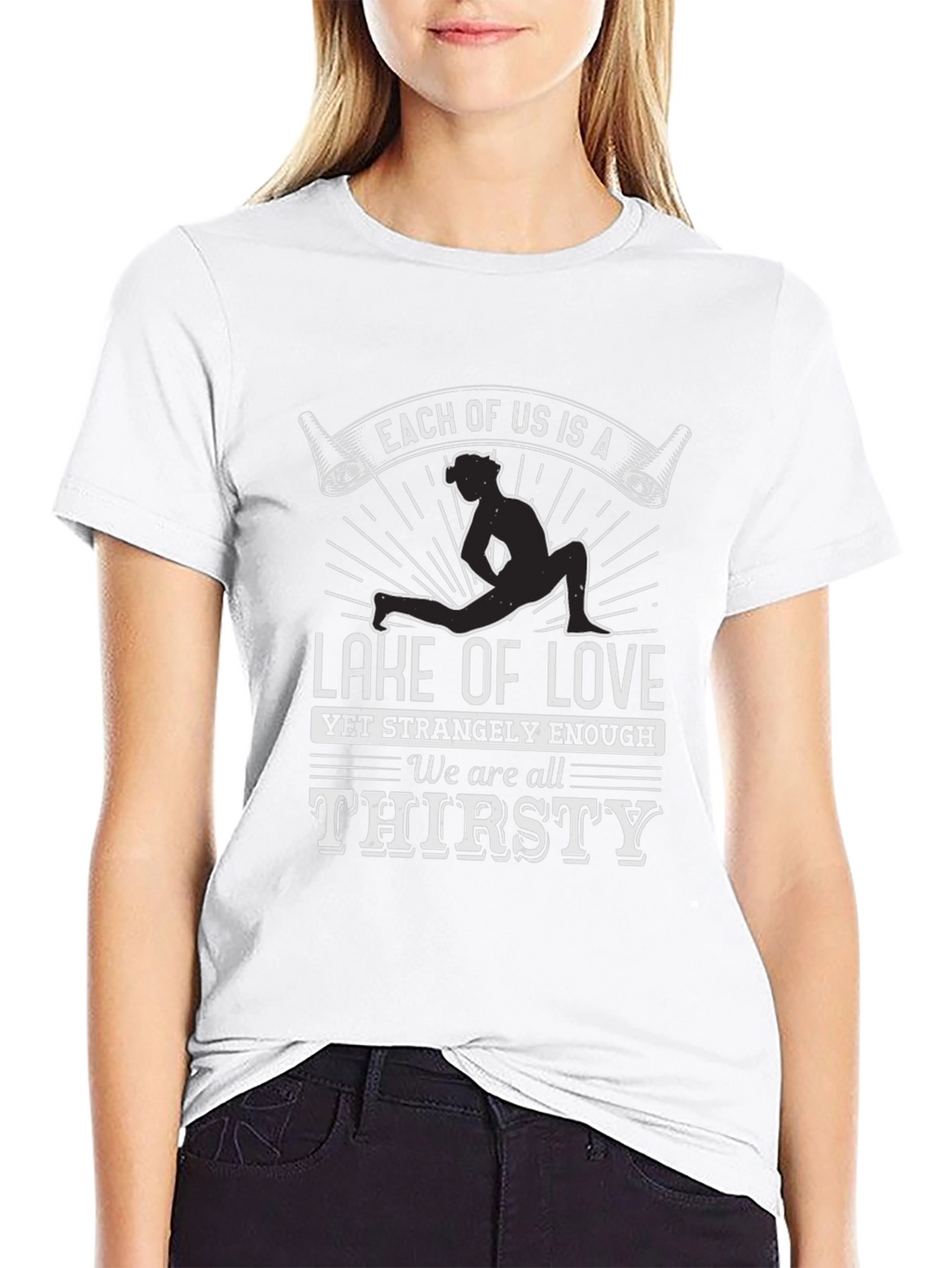 Lake of Love Graphic Tee - Unique Design