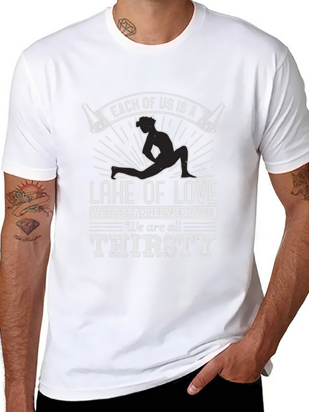 Lake of Love Graphic Tee - Unique Design