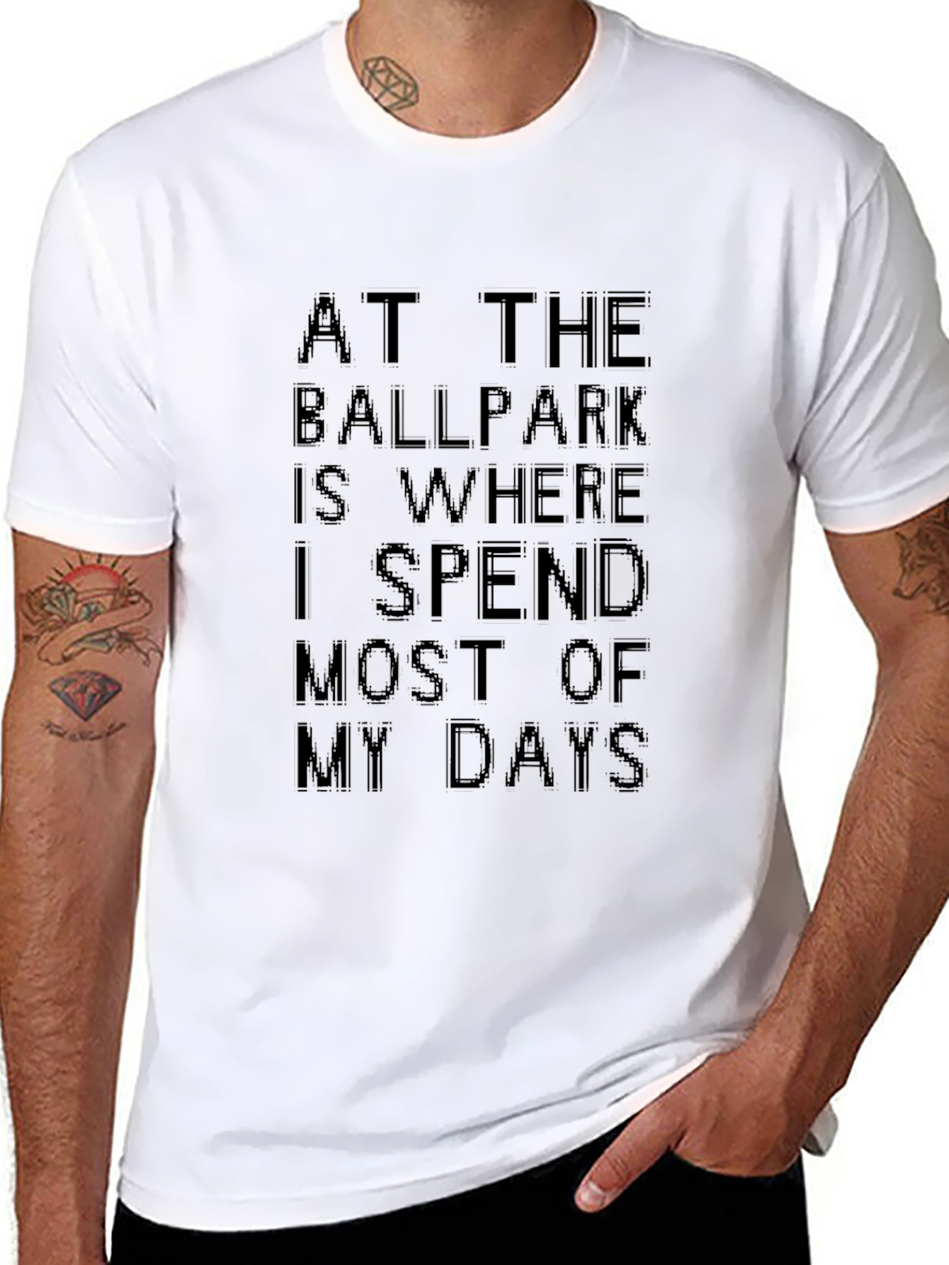 Ballpark Days T-Shirt - Casual Wear
