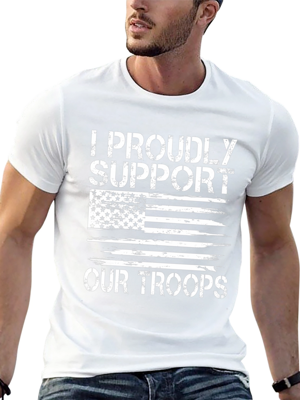 Proudly Support Our Troops T-Shirt