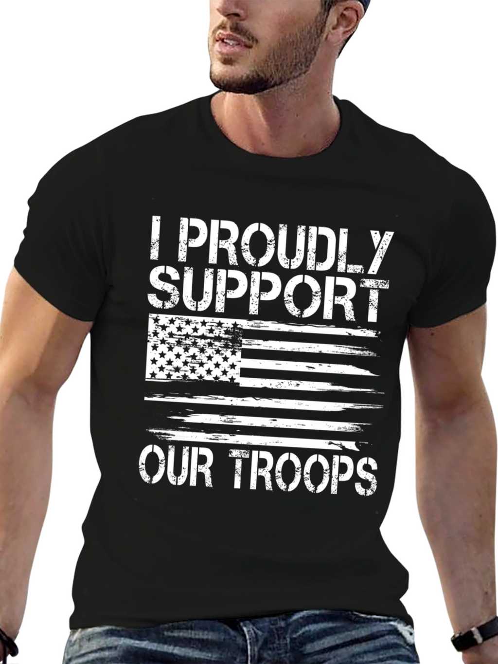 Proudly Support Our Troops T-Shirt