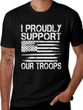 Proudly Support Our Troops T-Shirt