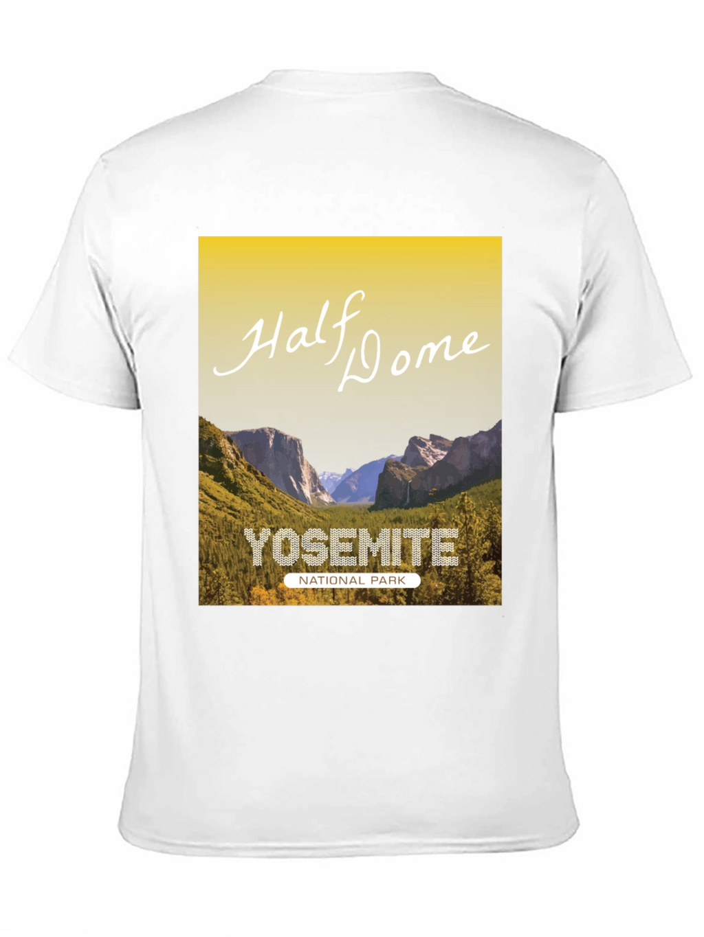 Yosemite Half Dome National Park Graphic Tee