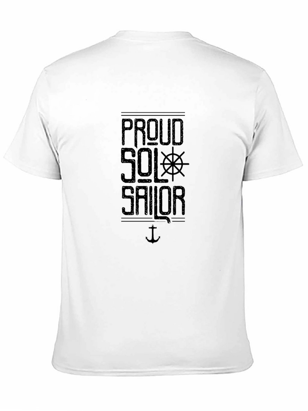 Proud Sailor Black T-Shirt