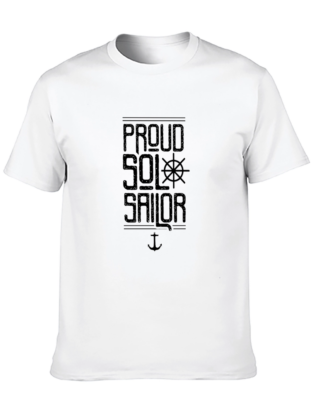 Proud Sailor Black T-Shirt